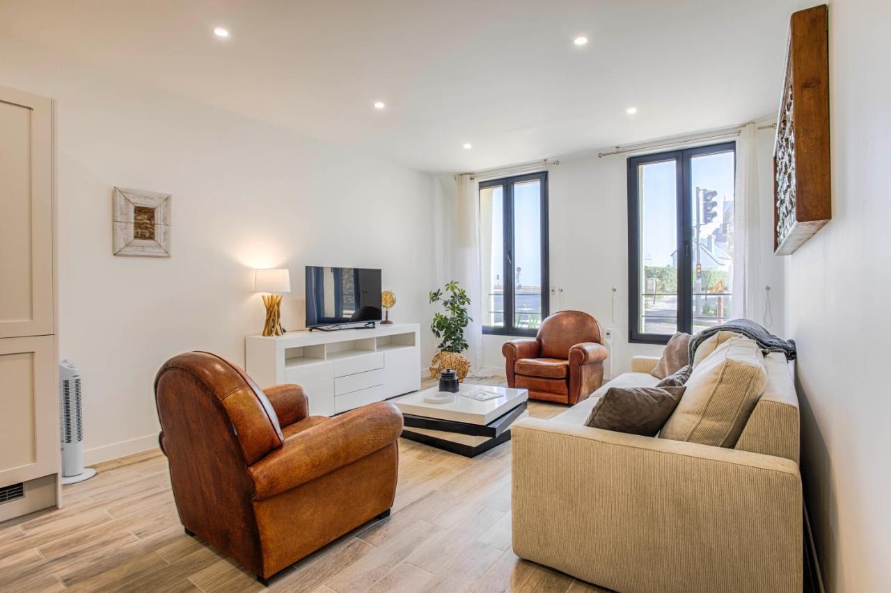 Appartement Grand Confort Bord De Mer Rez-De-Chaussee Residence La Vague Houlgate Εξωτερικό φωτογραφία