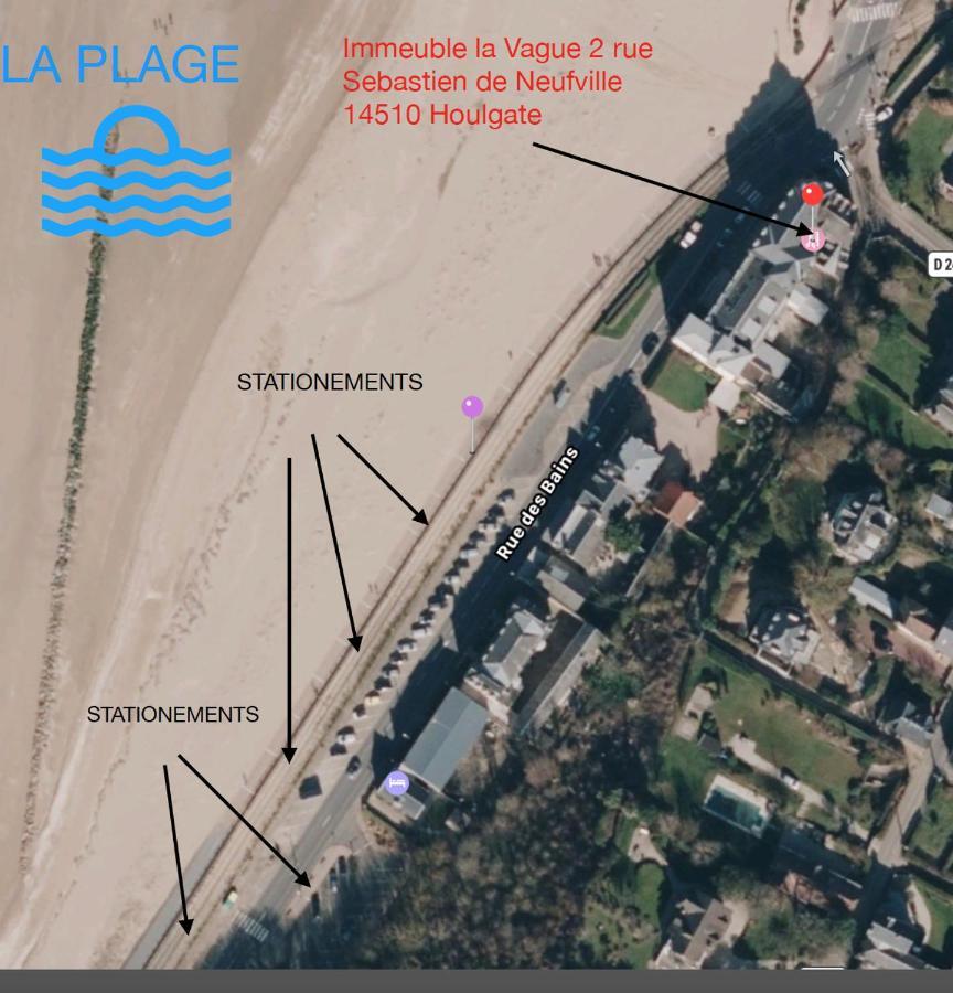 Appartement Grand Confort Bord De Mer Rez-De-Chaussee Residence La Vague Houlgate Εξωτερικό φωτογραφία
